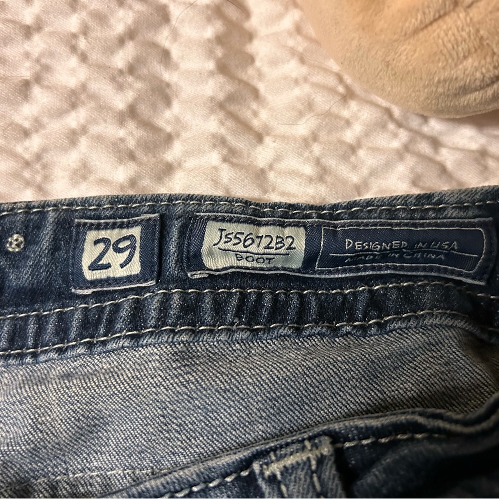 Miss Me Women's Boot Cut Jeans - Blue